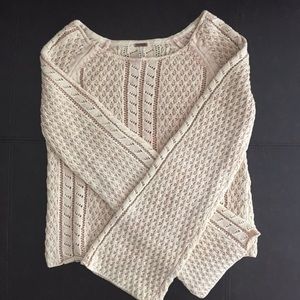 Free People Cropped Sweater
